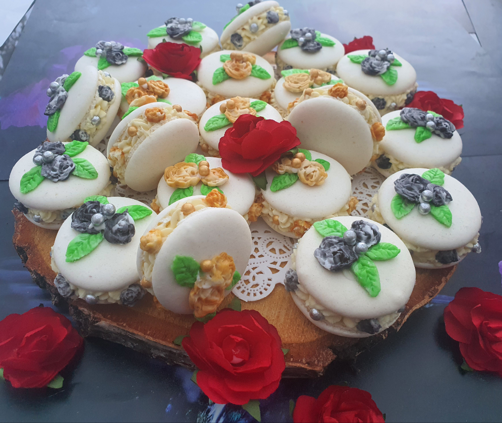 15 Rahima's signature macarons