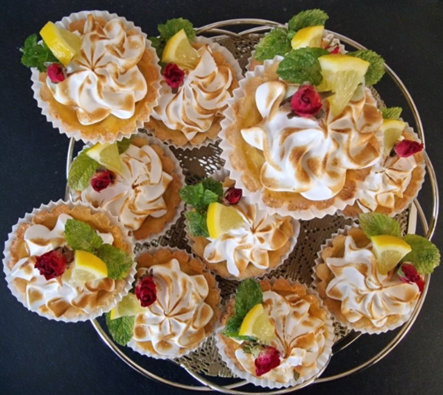 9 Lemon curd Tartelettes