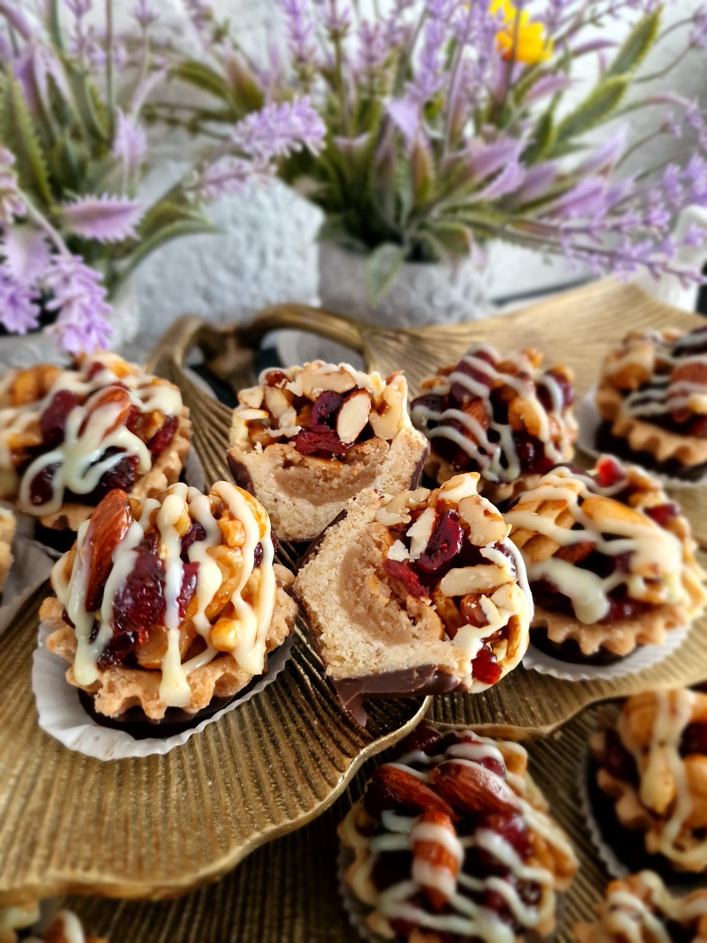 20 Noten-Karamel Tartellettes