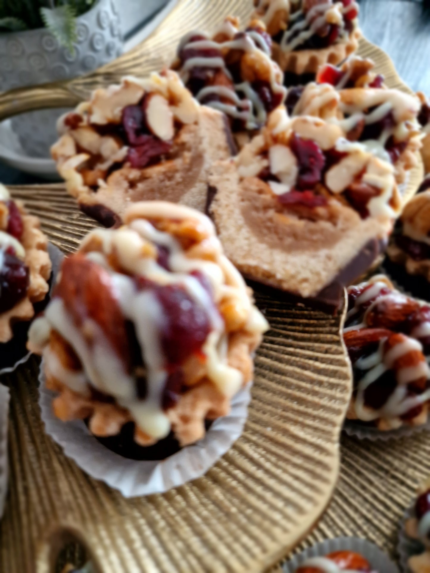 20 Noten-Karamel Tartellettes