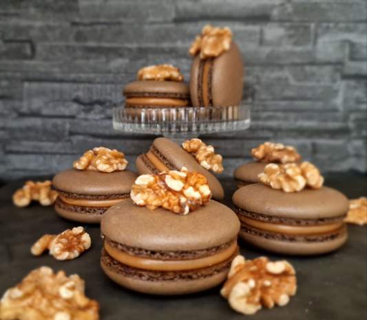 Walnoot macarons 