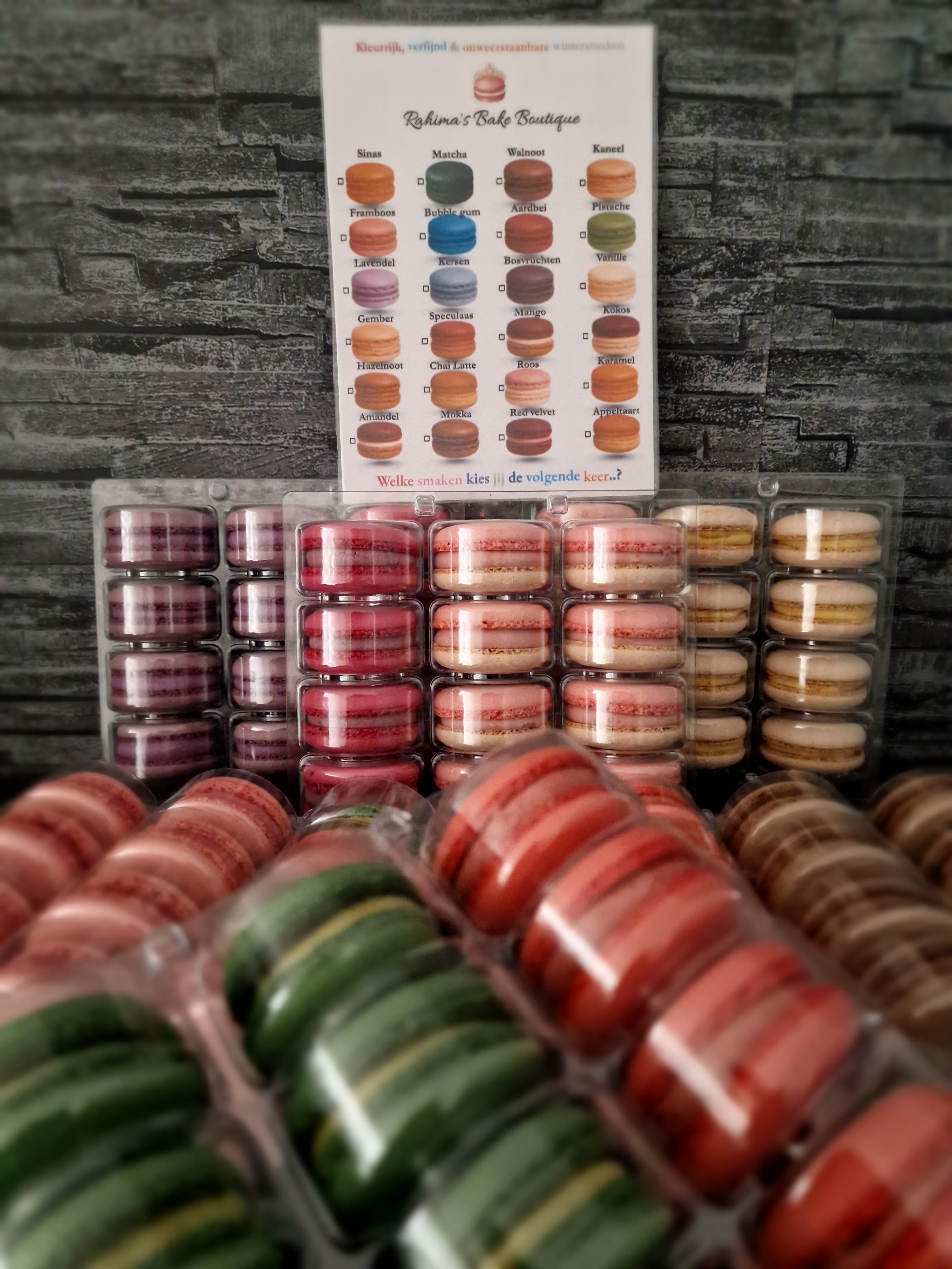 12 x Palette de Macarons