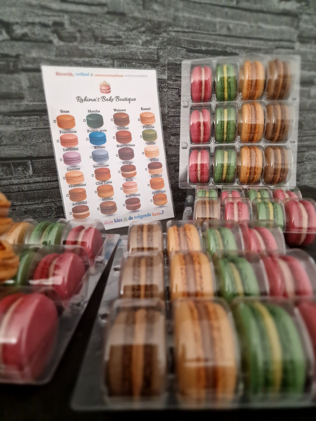 12 x Palette de Macarons