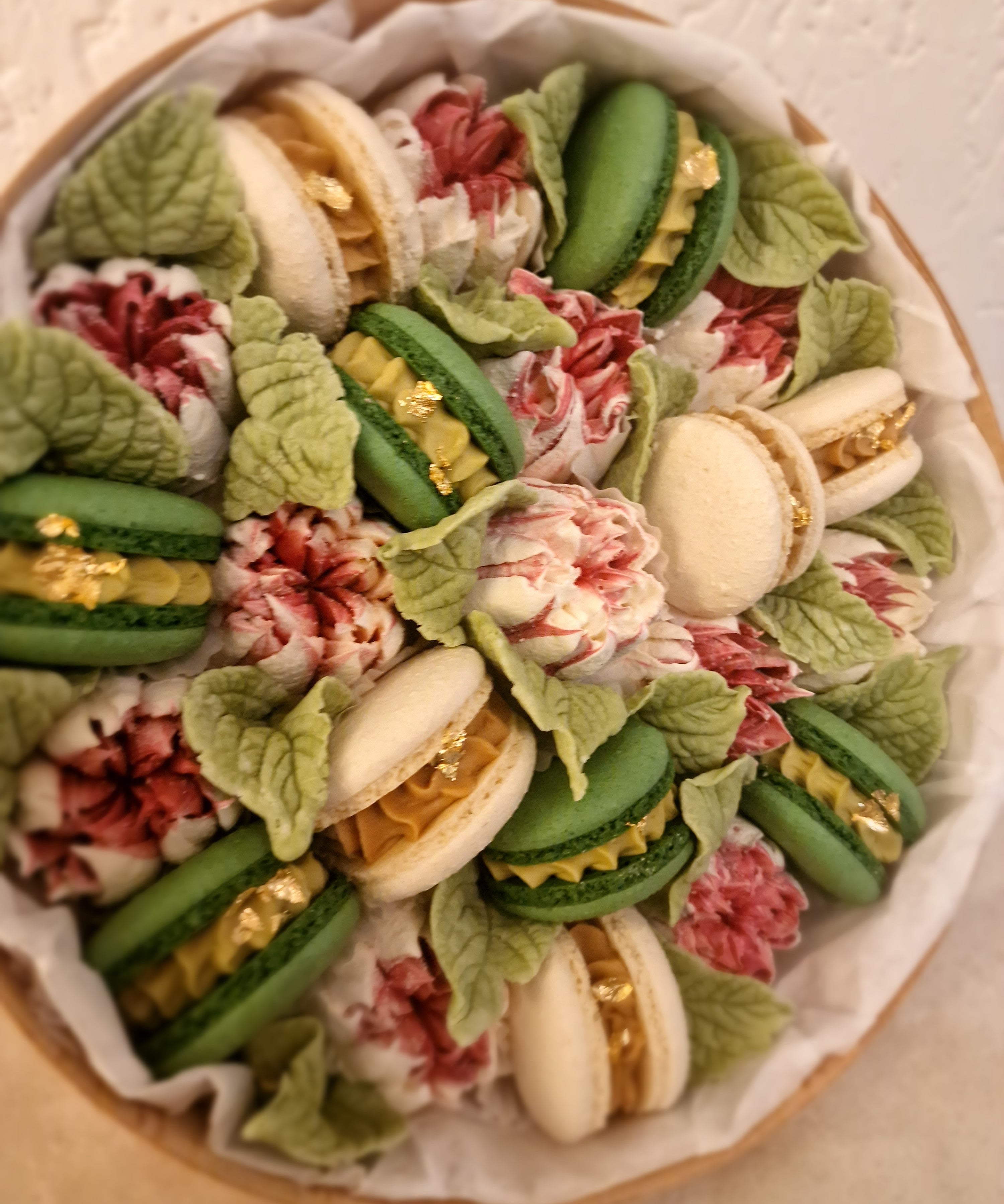 Soumaya - Luxe macaron, marshmallow geschenkbox -