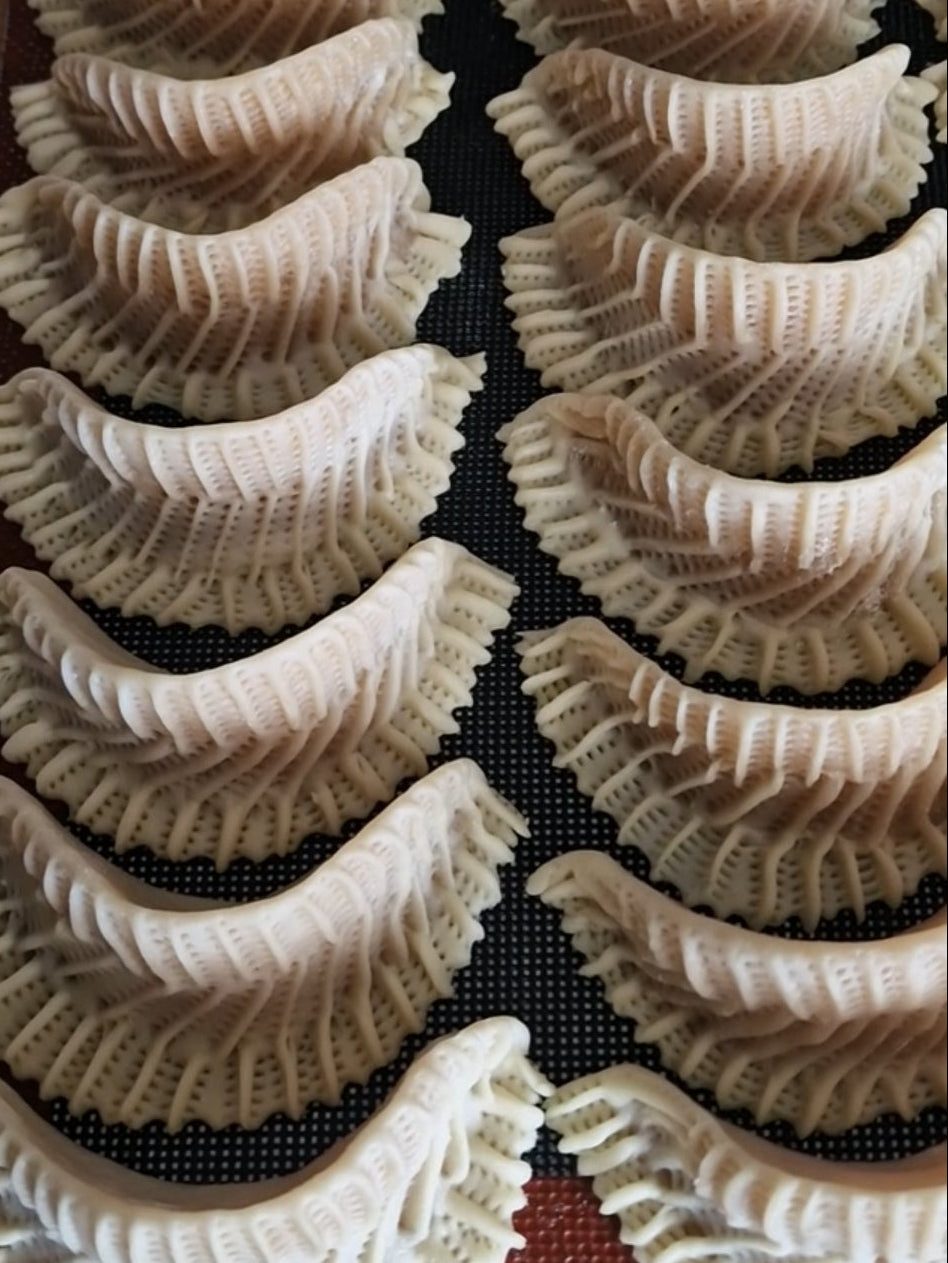 20 Kaab Ghazal (Amandel gazelle hoorntjes)