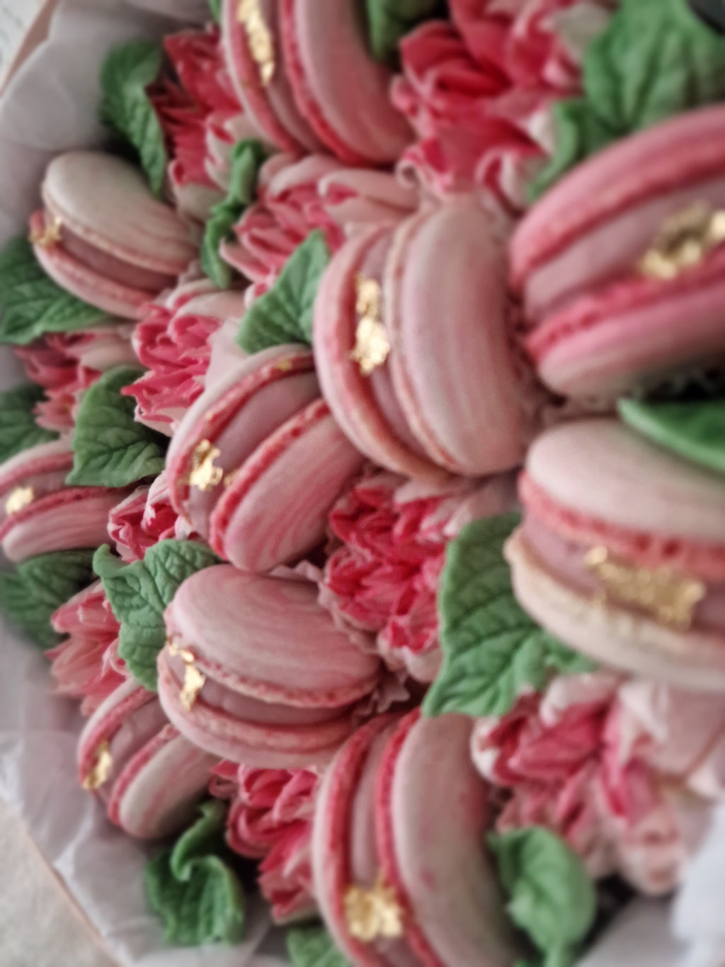 Farasha - Luxe macaron, marshmallow geschenkbox -