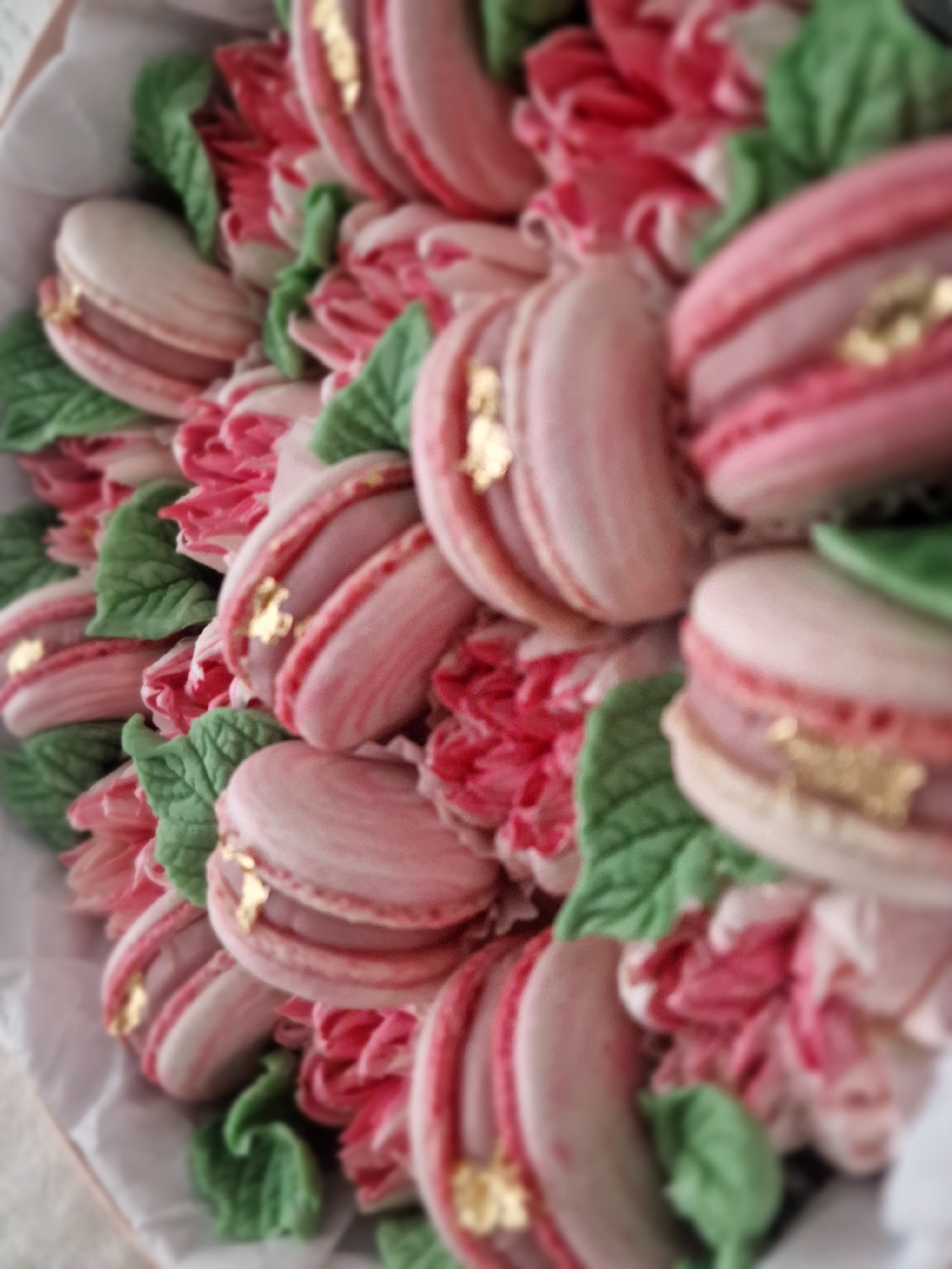 Farasha - Luxe macaron, marshmallow geschenkbox -