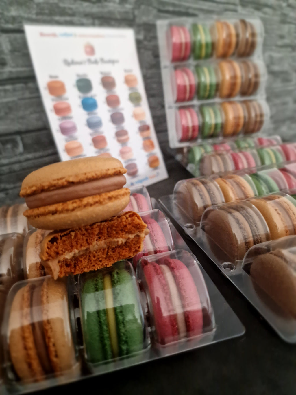 12 x Palette de Macarons