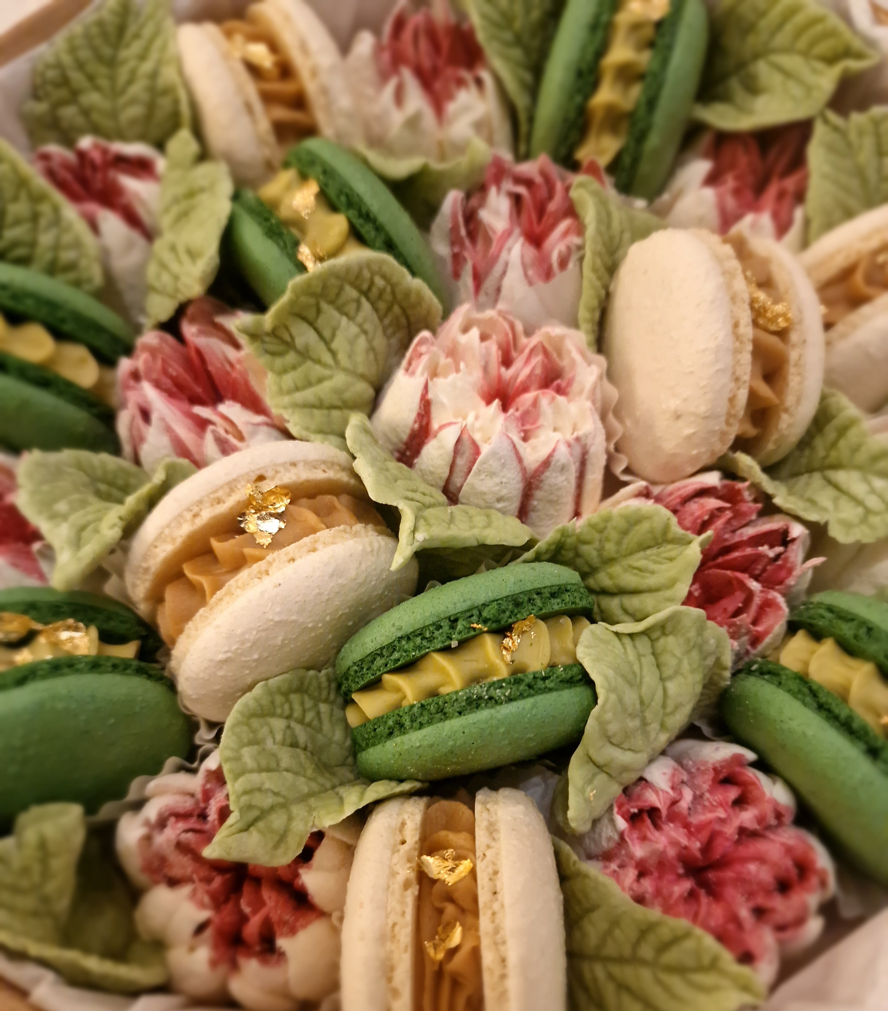Soumaya - Luxe macaron, marshmallow geschenkbox -