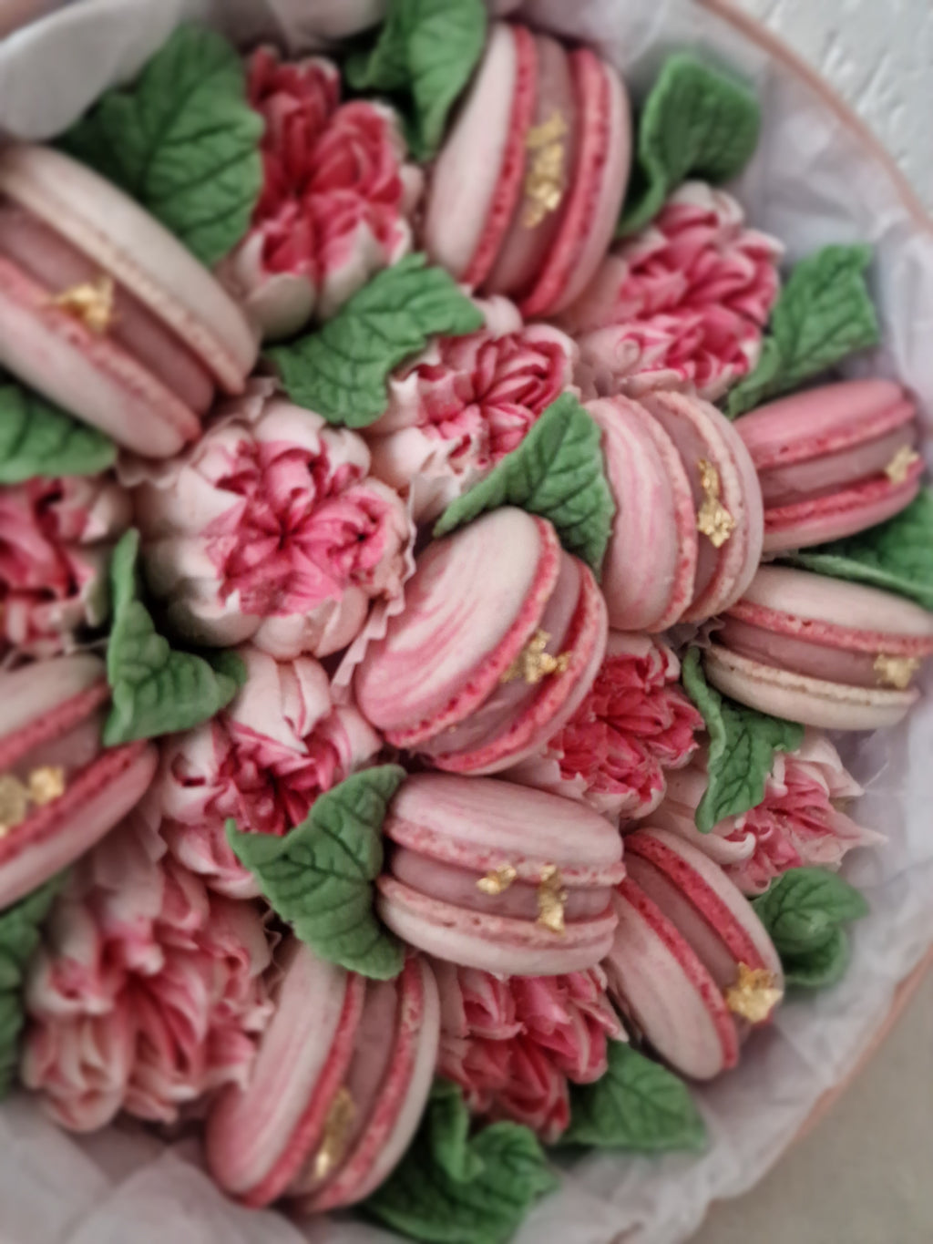 Farasha - Luxe macaron, marshmallow geschenkbox -