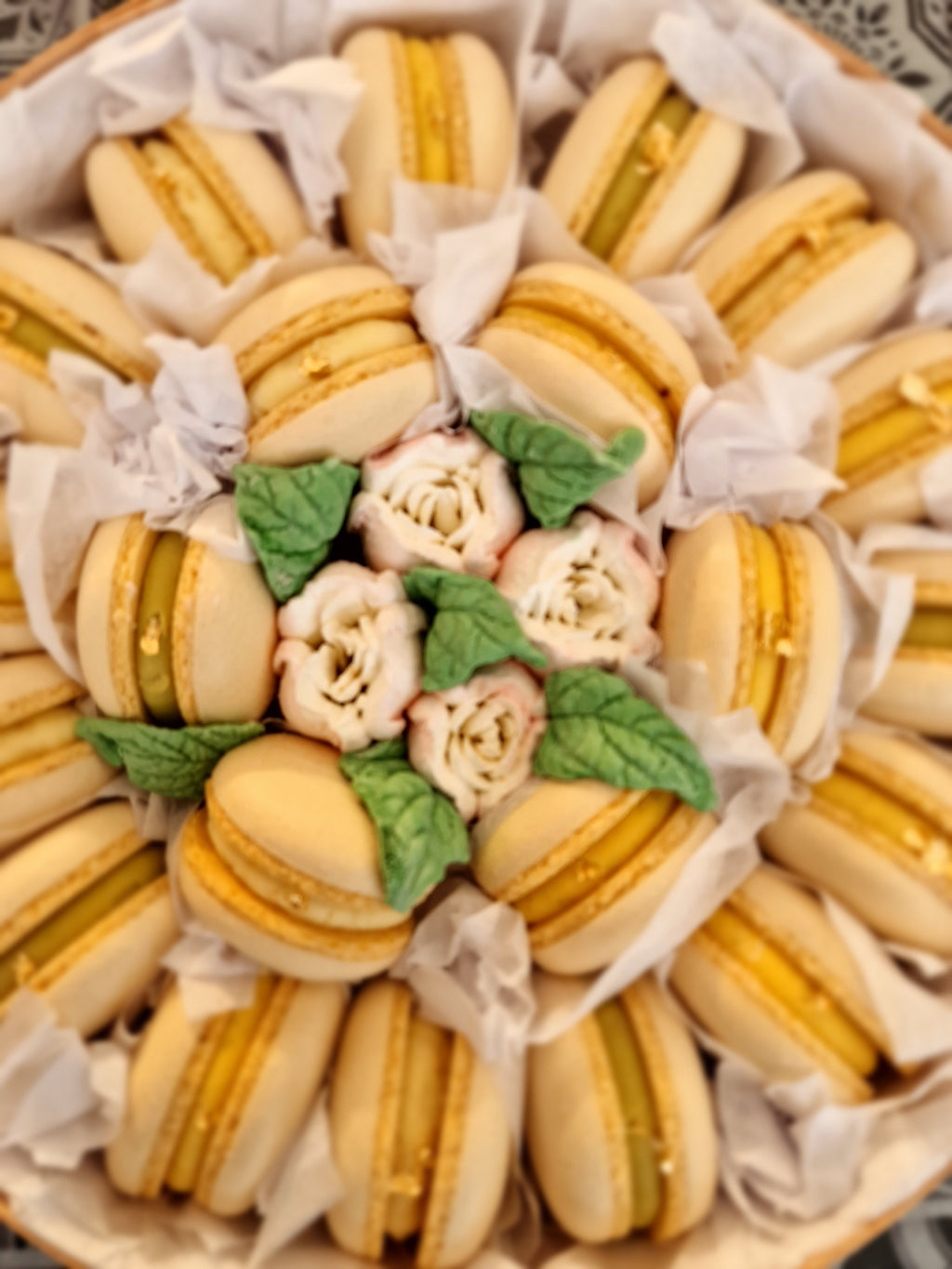 Micaela - Luxe macaron geschenkbox -