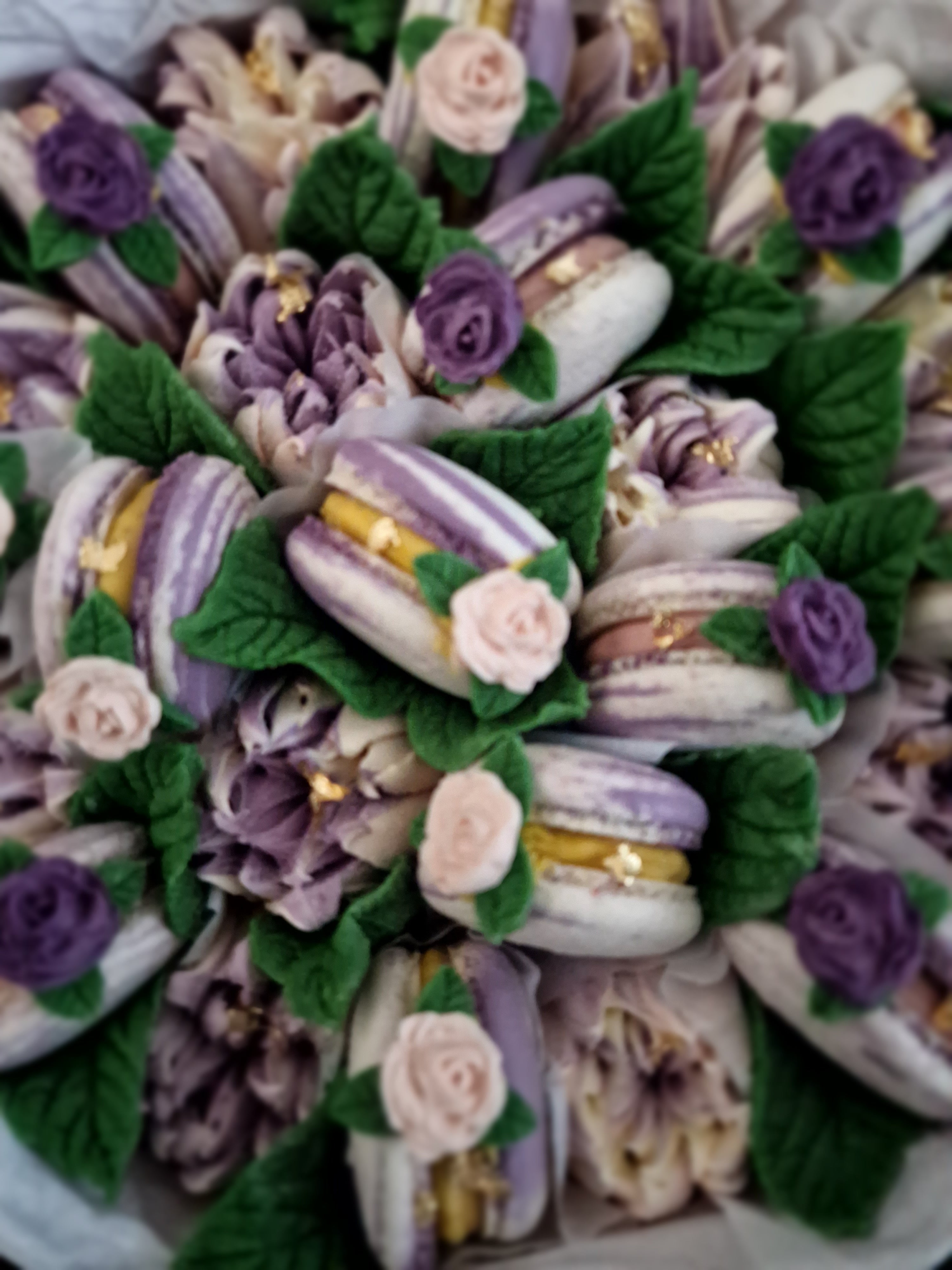 Alara - Luxe macaron, marshmallow geschenkbox -