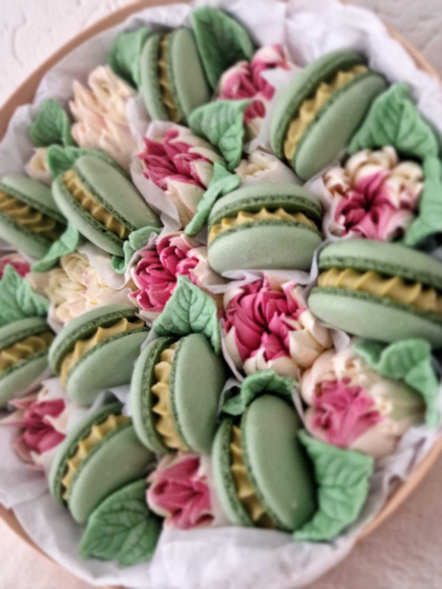 Dua - Luxe macaron, marshmallow geschenkbox -