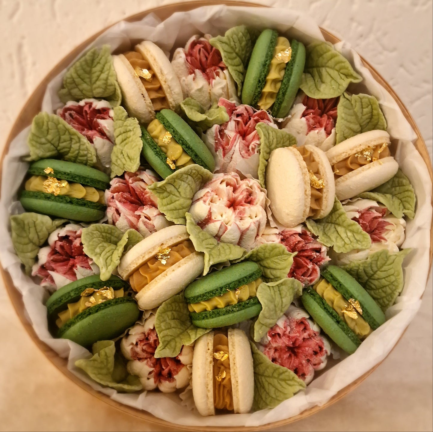 Soumaya - Luxe macaron, marshmallow geschenkbox -