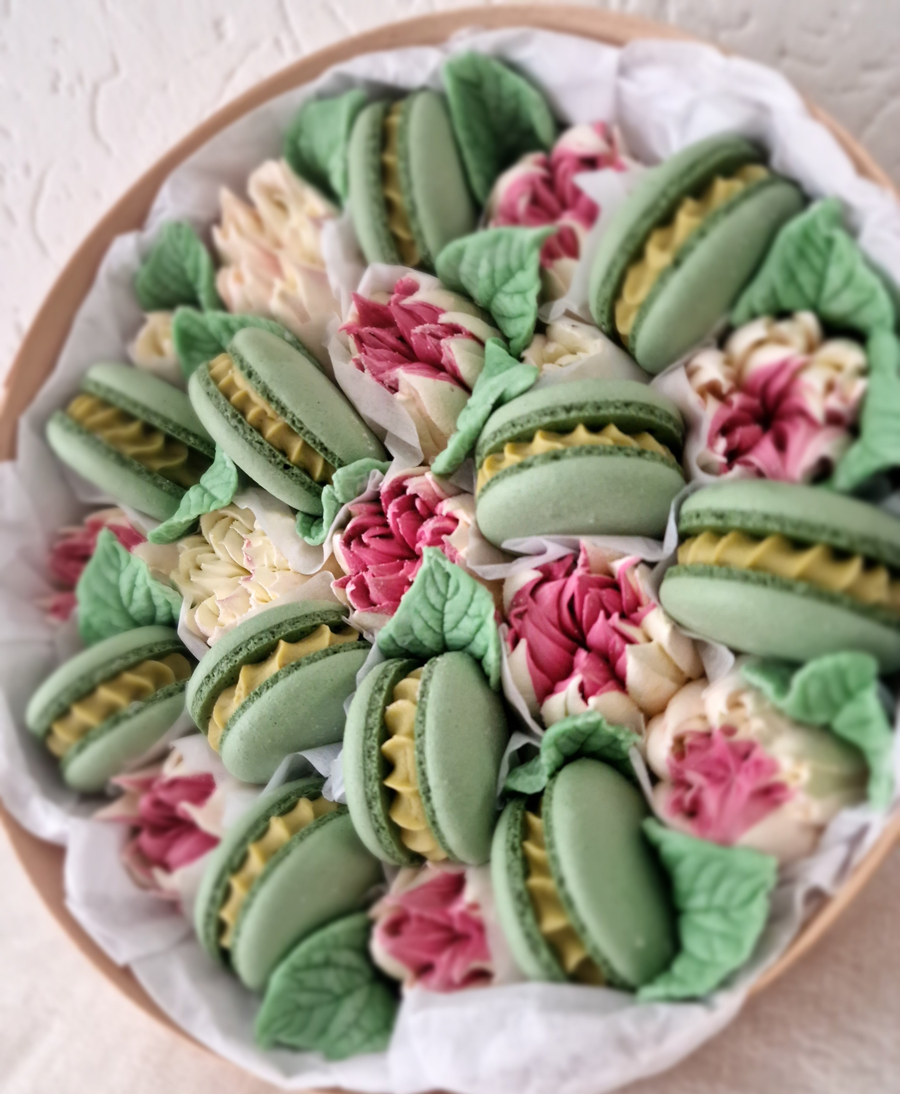 Dua - Luxe macaron, marshmallow geschenkbox -