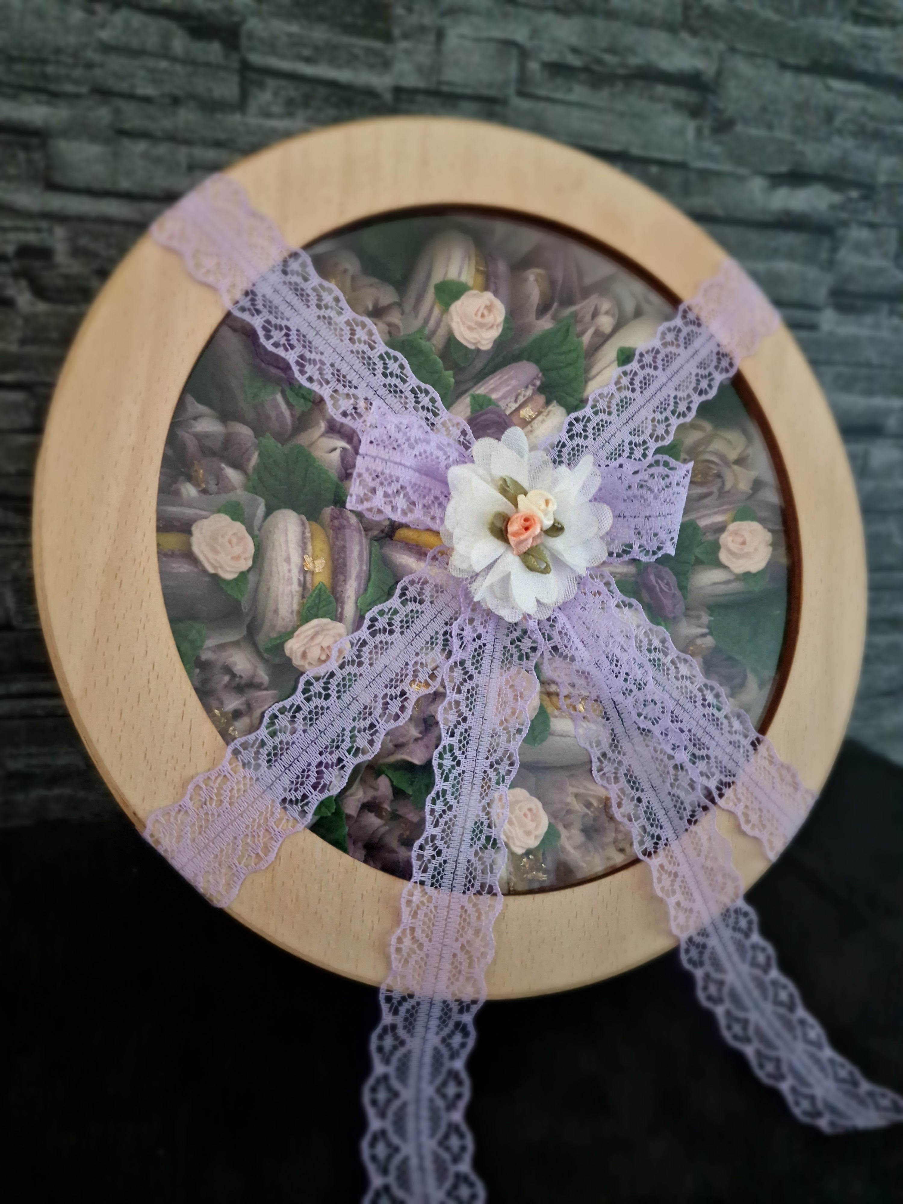 Alara - Luxe macaron, marshmallow geschenkbox -