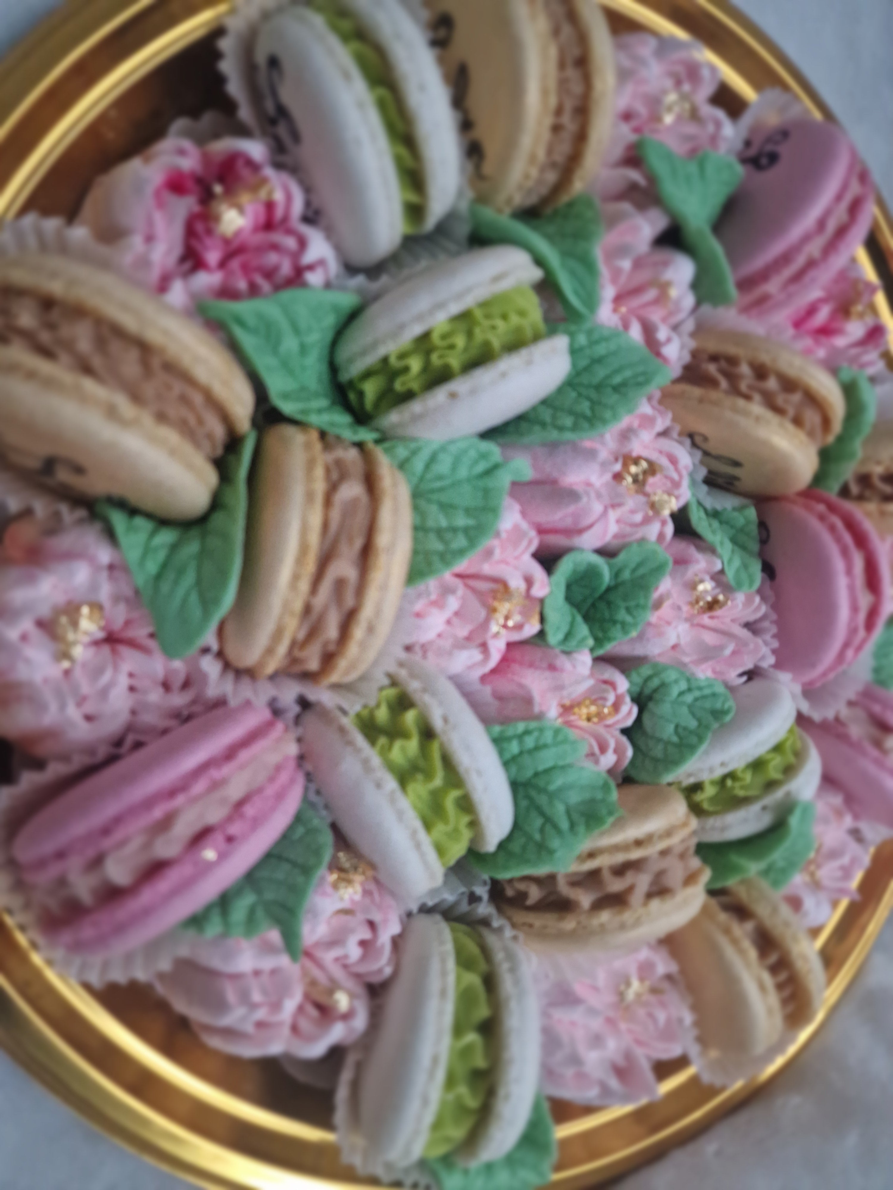 Sofia - Luxe macaron, marshmallow geschenkbox -