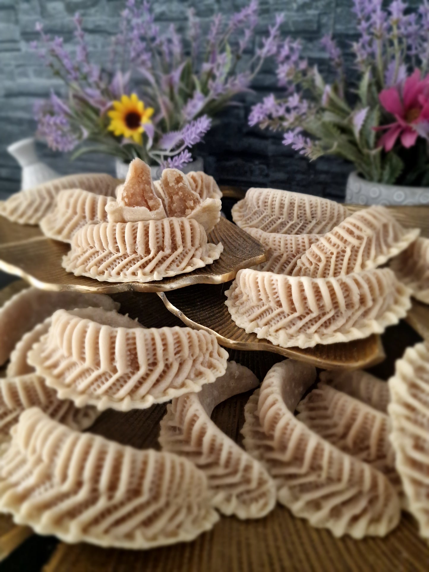 20 Kaab Ghazal (Amandel gazelle hoorntjes)