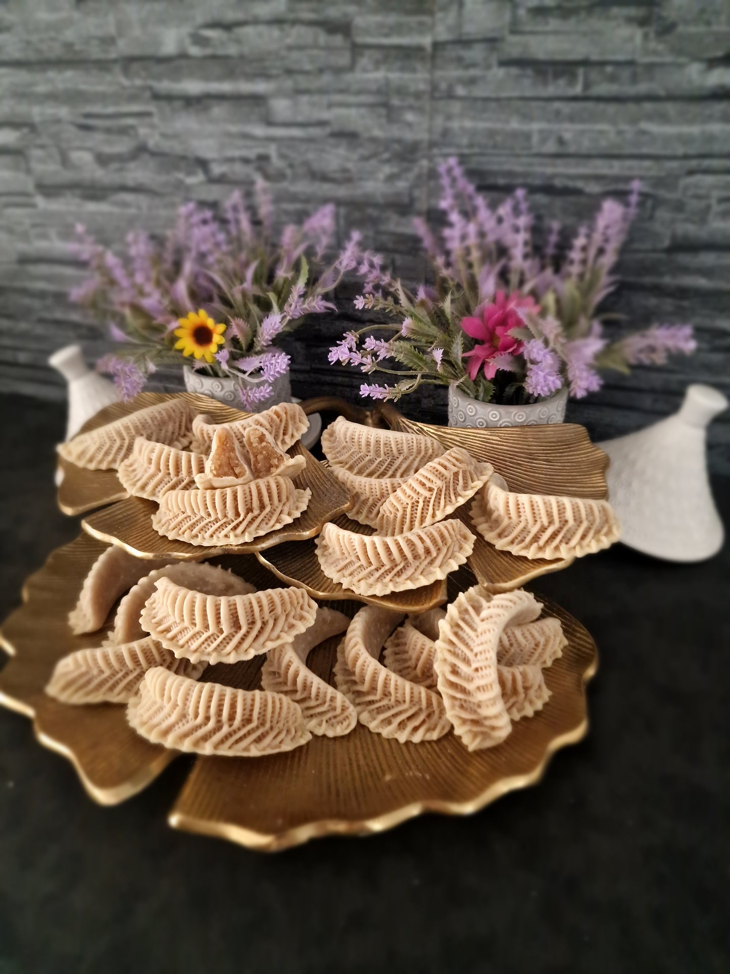 20 Kaab Ghazal (Amandel gazelle hoorntjes)