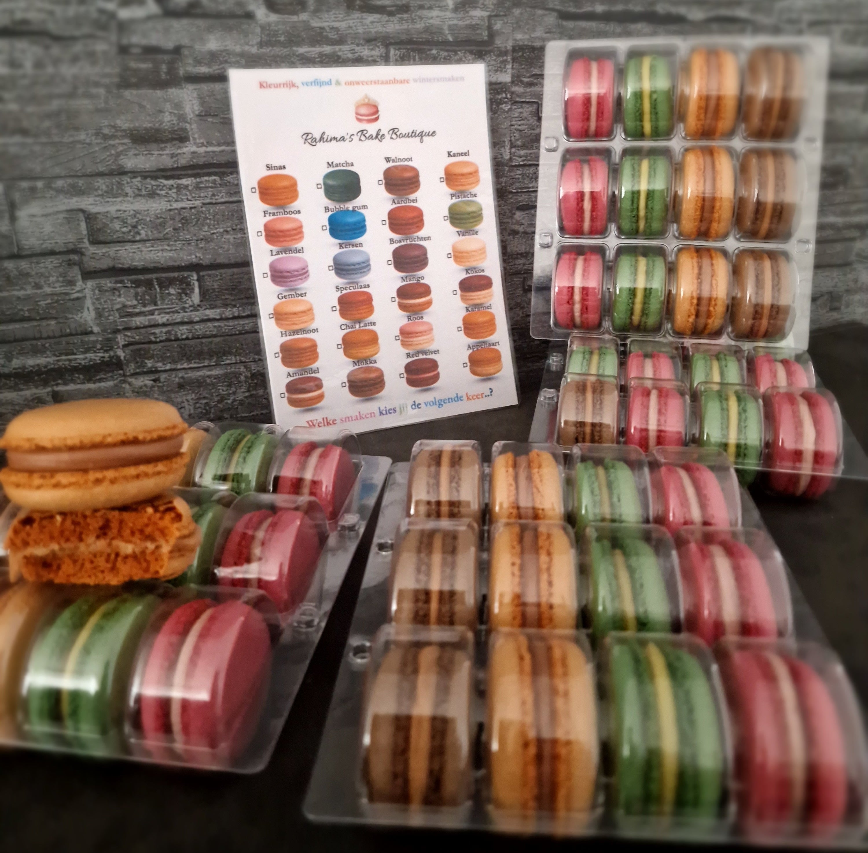 12 x Palette de Macarons