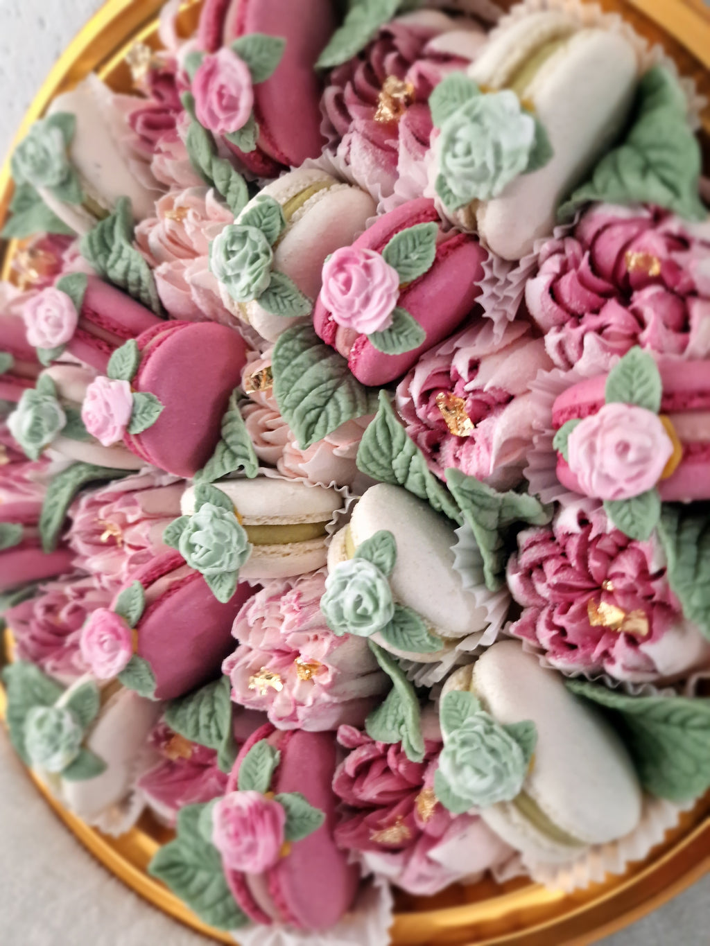 La vie est belle - Luxe macaron, marshmallow geschenkbox -