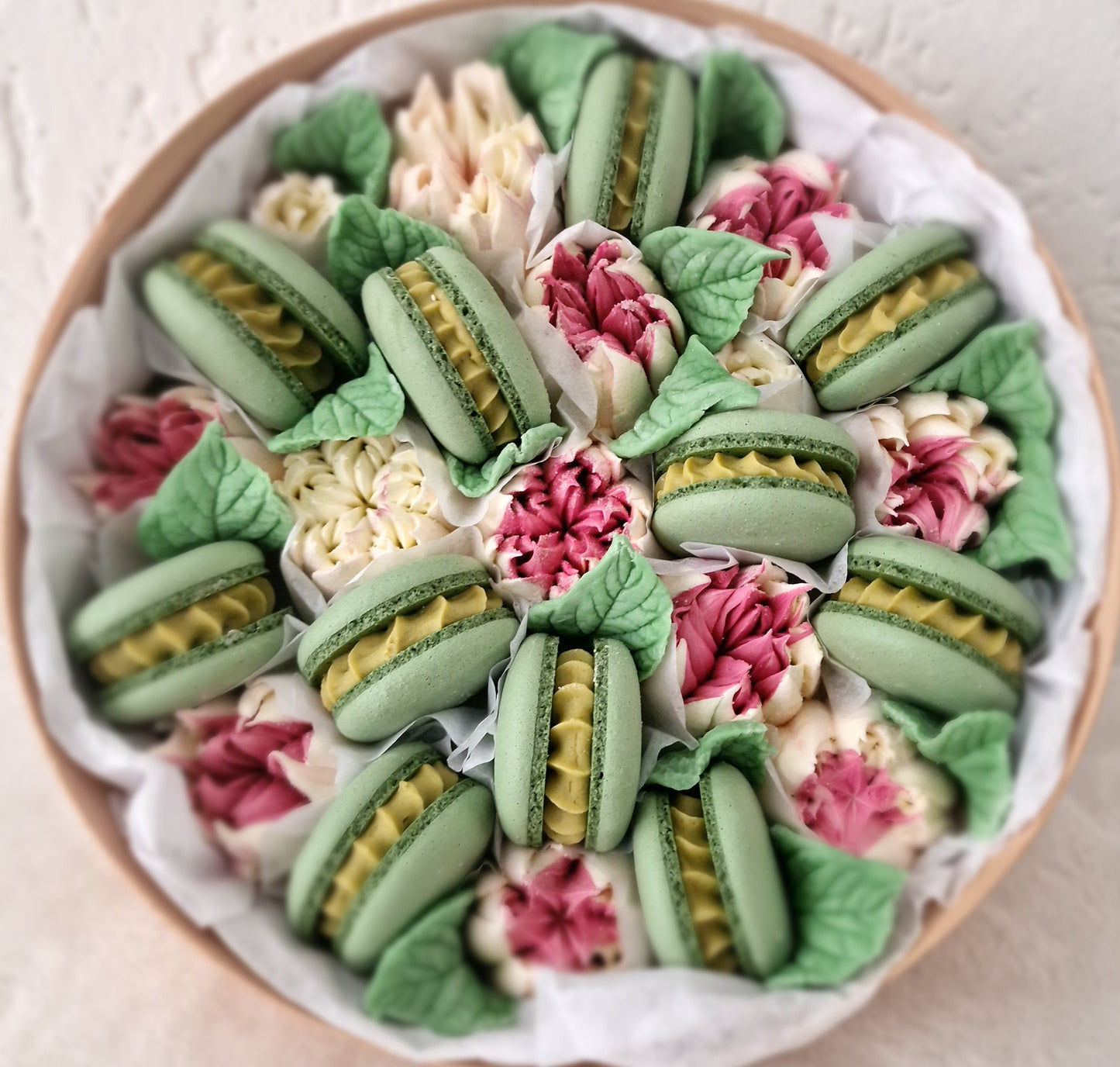 Dua - Luxe macaron, marshmallow geschenkbox -