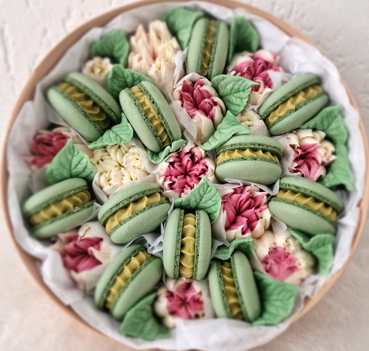 Dua - Luxe macaron, marshmallow geschenkbox -